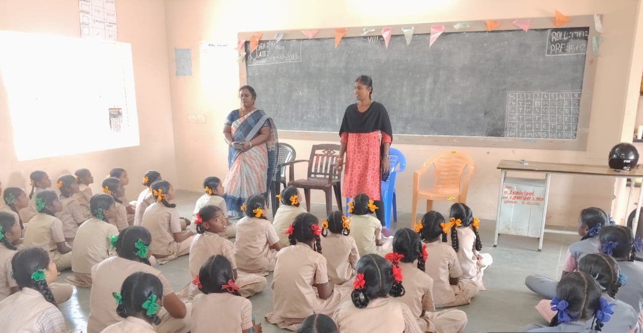 Students in classroom